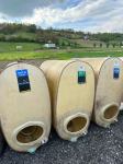 Cisterna stoječa za vino,vodu 1250 litara