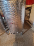 Inox bačva 300l Letina