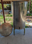 Inox bačva 300l
