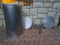 Inox bačva 480 litara