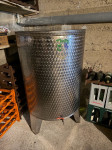 Inox bačva 500l