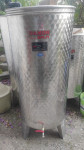 Inox bačva,Damor 400 l,konusno dno