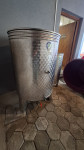 Inox bačva za vino 480 litara + inox bačva 150 litara