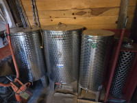 Inox bačve 100,125,130,160,250 l.
