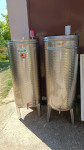 Inox bačve za vino (2x200 l i 175 l) sa vreljnjačom