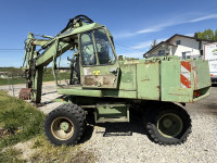 2 x Fuchs točkaš bager  17 tona dobro stanje - grajfer