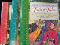 Great Illustrated Fairy Tales tri knjige bajki na engleskom