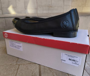 Balerinke crne kožne Reiker, 39 veličina