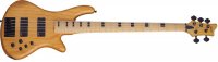 Schecter Stiletto-5 Session Aged Natural Satin bas gitara