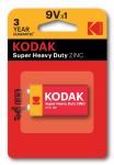 1 x Cink-ugljična baterija KODAK EXTRA HEAVY DUTY 6F22 9V (blister)