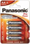 4 x Panasonic Alkaline PRO Power LR6 / AA (blister)