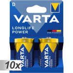 6x2 Varta Longlife Power Mono D LR20 baterije 1.5V