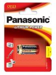 baterija foto litij Panasonic CR123