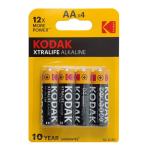 Baterija KODAK XTRALIFE ALKALINE AA LR6 4X