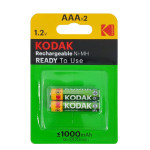 KODAK punjiva AAA baterija HR03 1000 mAh Ni-MH (2 kom)