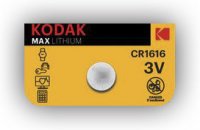litijeva baterija KODAK Max Lithium CR1616