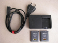 NIKON MH-63 punjač + NIKON EN-EL10 2 baterije