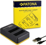 Punjač Patona dvostruki za Nikon EN-EL14 baterije