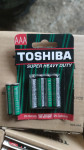 TOSHIBA---AAA baterije PRODAJEM