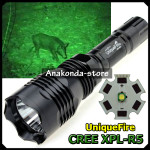 CREE XPL-R5 Garantirano NAJJAČA ZELENA Lampa za Lov Ribolov UniqueFire