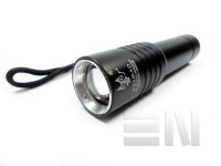 Lovačka LED lampa komplet-baterija,punjači,nosač, mikroprekidač, 1 mod