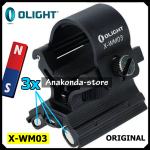 X-WM03 ⛔️ NOVO Univerzalni Olight Magnetni Držač Nosač za Lov Baterija