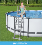 Bestway Flowclear sigurnosne ljestve za bazen s 4 stepenice 132 cm - N