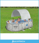 Bestway nadstrešnica za nadzemni bazen bijela - NOVO