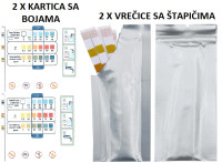KLOR I PH TRAKE  2 SETA ZA KALIBRACIJU KLOR TESTERA TIP 101 I TIP 102