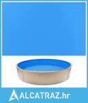 Obloga za bazen 350,5 cm, okrugla UniBead obloga za bazen visine 120 c