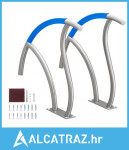 Rukohvat za bazen, 2 KOMADA OGRADE ZA BAZENSKE BAZENE 30x30 INČA, NEHR