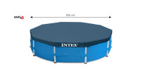 Intex 28030 pokrivač za bazen Metal Frame 305 cm