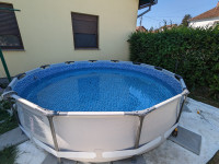 Montažni bazen Steel Pro MAX sa filter pumpom – 366 x 76 cm