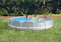 Vrtni bazen INTEX 26712 Prizmni okvir 366 x 76 cm s filtriranjem ulošk