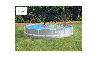 Vrtni bazen INTEX 26712 Prizmni okvir 366 x 76 cm s filtriranjem ulošk