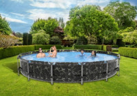 NOVI BAZEN Avenli, (povoljno) Clearview, okrugli, 427x84cm, 150 Eura