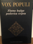 Tomislav Radić - Vox populi - Zlatna knjiga poslovica - S POTPISOM