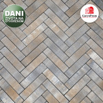 SEMM.PARCETTO 40X10X8CM SMEĐE SIVO PROŠ. (#7,68M2) (Š.61821176)