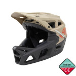 Full Face Kaciga eRIDER360 INTEGRA Sport Pješčano bež/Crn - Veličina M
