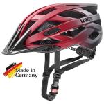 Kaciga za bicikl Uvex I-VO CC, crveno-crna mat