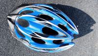 Kacigu za bicikl "X Fact" plavo srebrna velicina L/XL - NOVO!!!
