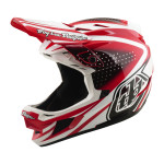 TLD HELMET D4 POLYACRYLITE MIPS THE LINE FIRE / WHITE (17404701) XL