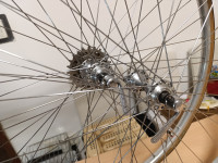 Campagnolo RECORD hub set low flange 36h - AMROSIO Italy rim clincher