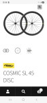 Kotači MAVIC SL 45 CARBON
