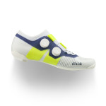 FIZIK SHOES VENTO VEGA CARBON WHITE - YELLOW FLUO (VER1DMR1C2090) 38