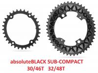 absoluteBLACK OVALNI LANČANICI 30/46 32/48 (4x110 BCD) - AKCIJA