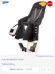 Dječja sjedalica, sjedalica za bicikl za djecu POLISPORT bubbly maxi