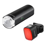 BRIVIGA LW-F750 i CUBE100 Set Svjetala za Bicikl – USB-C, 750+50 LM