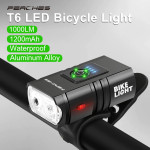 SET - Svjetlo za bicikl prednje i stražnje LED - USB punjiva