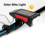 Višenamjenska solarna/USB svjetiljka za bicikl sa elektronskom trubom